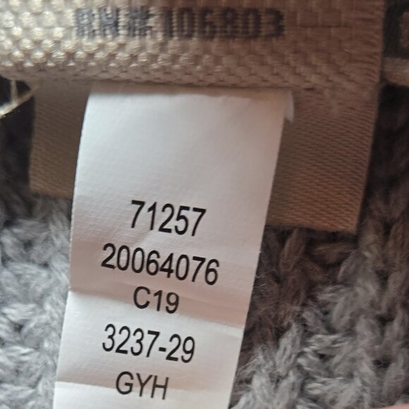 Duluth Trading Company, Shawl Collar Cardigan, Gray, Men's Large - Picture 7 of 8